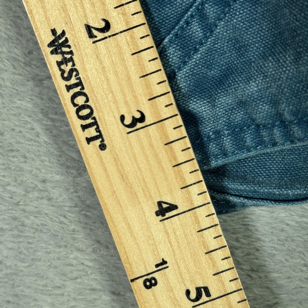 Patagonia High-Waist Denim-Look Blue Shorts - Picture 4 of 11
